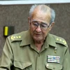 Bộ trưởng Quốc phòng Cuba, Julio Casas Regueiro trong phiên họp thường niên thứ nhất của Quốc hội Cuba ở Havana ngày 1/8/2009. (Nguồn: AFP/TTXVN)