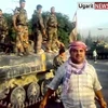 (Ảnh lấy từ YouTube) Xe tăng của quân đội Syria tại thành phố Hamas. (Nguồn: AFP/TTXVN)