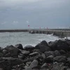 Cầu cảng cá Lý Sơn mới được xây dựng lại. (Nguồn: SGTT)