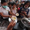 Viện trợ lương thực. (Nguồn: AFP/TTXVN)