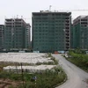 Khu chung cư dành cho người thu nhập thấp tại Hà Nội. (Ảnh: Tuấn Anh/TTXVN)