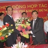 Vietinbank ký kết hợp tác với BOT cầu Đồng Nai. (Ảnh: Hà Huy Hiệp/Vietnam+)