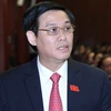 Bộ trưởng Bộ Tài chính Vương Đình Huệ. (Ảnh: Nhan Sáng/TTXVN)