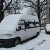 Tuyết rơi dày bất thường ở Kiép (Ukraine) ngày 5/2. (Nguồn: THX/TTXVN)
