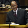 Tổng thống Nam Phi Jacob Zuma đọc Thông điệp quốc gia 2012. (Nguồn: Reuters)