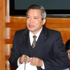 Phó Chủ tịch Ủy ban Trung ương Mặt trận Tổ quốc Nguyễn Văn Pha phát biểu. (Ảnh: Đức Tám/TTXVN)