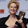 Nữ diễn viên người Mỹ Meryl Streep nhận giải thưởng. (Nguồn: Reuters)