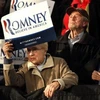 Những người ủng hộ ứng cử viên Mitt Romney. (Nguồn: AP)
