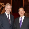 Thủ tướng Nguyễn Tấn Dũng tiếp Ngài Philippe, Thái tử Vương quốc Bỉ đang thăm chính thức Việt Nam. (Ảnh: Đức Tám/TTXVN)