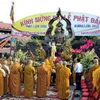 Lễ kỷ niệm Phật Đản 2012 tại TP.HCM. (Ảnh: Thế Anh/TTXVN)