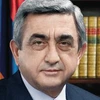Tổng thống Cộng hòa Armenia Serzh Sargsyan. (Nguồn: TTXVN)