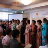 Gương mặt các nữ doanh nhân Hà Nội tham dự hội thảo. (Ảnh: M.Sơn-Hữu Thắng/Vietnam+)