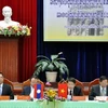 Hội nghị cấp cao Quảng Nam (Việt Nam) - Sekong (Lào). (Ảnh: Trần Tĩnh/Vietnam+)