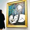 Bức họa "Nu au Plateau” của Picasso. (Nguồn: Internet)