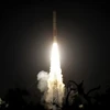 Một tên lửa đẩy Delta 4 mang vệ tinh đươc phóng lên từ căn cứ không quân tại Mũi Canaveral ngày 19/1. (Nguồn: Reuters)