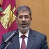 Tân Tổng thống Mohamed Morsy phát biểu tại lễ nhậm chức ở Cairo. (Nguồn: AFP/TTXVN)