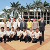 12 thuyền viên Việt Nam tại Tanzania. (Ảnh: Vietnam+)