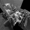 Hình ảnh của tàu Curiosity trên sao Hỏa ngày 17/8. (Nguoonff: AFP/TTXVN)