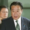 Thủ tướng Nhật Bản Yoshihiko Noda đến văn phòng sau chuyến thăm Hoàng Cung ở Tokyo ngày 10/9. (Nguồn: KYODO/TTXVN)