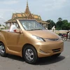 Campuchia trình làng chiếc xe hơi tự chế đầu tiên