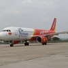 Máy bay của VietJet Air sơn biểu tượng du lịch VN