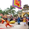 Lễ hội Kinh Dương Vương. (Ảnh: Nguyễn Thúy/TTXVN)