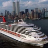 Tàu du lịch biển khổng lồ Carnival Triumph. (Nguồn: AP)