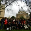 Các học sinh, sinh viên Việt Nam tham dự "The Oxford Open Day" 2013. (Ảnh: Thảo Nguyên/Vietnam+) 