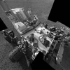 Hình ảnh của tàu Curiosity ngày 17/8/2012. (Nguồn: AFP/TTXVN)