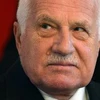 Tổng thống CH Séc Vaclav Klaus tại Berlin, Đức ngày 9/1. (Nguồn: AFP/TTXVN)