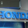 Biểu tượng của hãng Honda tại triển lãm ôtô quốc tế Bắc Mỹ diễn ra ở Detroit, Michigan (Mỹ) ngày 15/1/2013. (Nguồn: AFP/TTXVN)