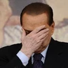 Cựu Thủ tướng Italy Silvio Berlusconi trong buổi họp báo tại Rome ngày 26/1. (Nguồn: AFP/TTXVN)