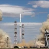 Tên lửa đẩy không người lái Proton-M của Nga rời bệ phóng tại sân bay vũ trụ Baikonur ngày 3/6. (Nguồn: AFP/TTXVN)