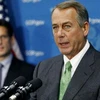 Chủ tịch Hạ viện Hoa Kỳ John Boehner (phải). (Nguồn: AFP/TTXVN)