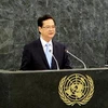 Thủ tướng Nguyễn Tấn Dũng dự và phát biểu tại Phiên thảo luận chung Đại hội đồng Liên hợp quốc khóa 68. (Ảnh: Đức Tám/TTXVN)