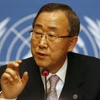 Tổng Thư ký Liên hợp quốc Ban Ki-moon. (Nguồn: Internet) 