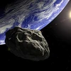 Một thiên thạch bay gần trái đất. Ảnh minh họa. (Nguồn: Telegraph)