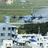 Căn cứ không quân Futenma nằm lọt giữa một khu vực dân cư đông đúc trên đảo Okinawa. (Nguồn: Internet)