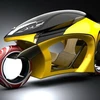 Mẫu xe máy điện Sapdesign Leo của các nhà thiết kế Italy. (Nguồn: Internet)