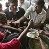 Trong khi hàng trăm triệu người Ấn Độ thiếu ăn thì việc bảo quản lương thực lại bị xem nhẹ. (Nguồn: AP)