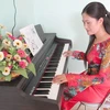 Đàn piano kỹ thuật số đã tới trường tiểu học Lê Hồng Phong, tỉnh Bắc Giang. (Nguồn: bacgiang.edu.vn)