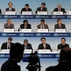 Các Bộ trưởng của 21 nền kinh tế tại hội nghị. (Nguồn: Reuters)