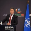 Tổng thư ký NATO Anders Fogh Rasmussen tại Lisbon ngày 20/11. (Nguồn: THX/TTXVN)