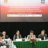 Thanh tra Chính phủ giới thiệu chương trình Sáng kiến chống tham nhũng Việt Nam. (Nguồn: Internet)