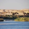Sông Nile chảy qua Ai Cập giờ không cung cấp đủ nước để quốc gia này trồng lúa. (Nguồn: Internet)