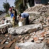 Cảnh tàn phá sau trận động đất ở Concepcion. Chile, tháng 3/2010. Ảnh minh họa. (Nguồn: THX/TTXVN)