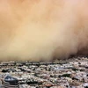 Bão cát tấn công một thành phố ở Ai Cập. (Nguồn: Internet)