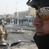 Lực lượng an ninh Iraq tại hiện trường vụ đánh bom ở Ramadi hôm 12/12.(Nguồn: AFP)