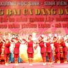 Liên hoan hợp xướng "Những bài ca đang Đảng" của HS-SV Hà Nội. Ảnh minh họa: Đình Trân/TTXVN)