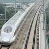 Tàu cao tốc nối hai thành phố Thượng Hải và Hàng Châu, Trung Quốc. (Ảnh: THX)